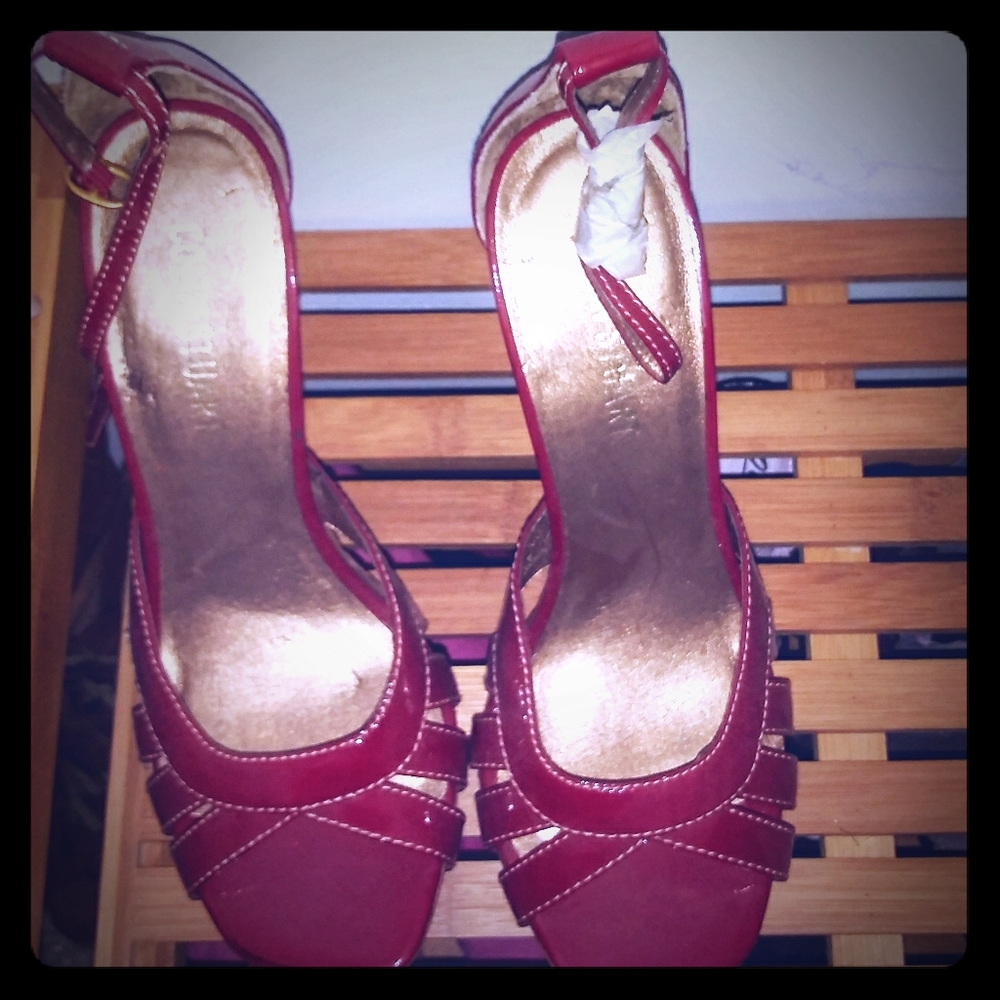 Red high heels